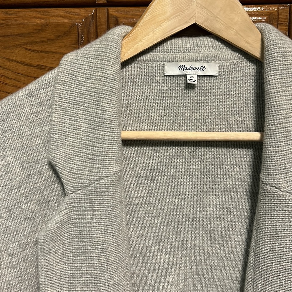 Madewell gray sweater